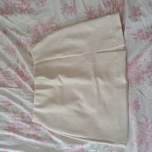 Cream Arket Mini Skirt